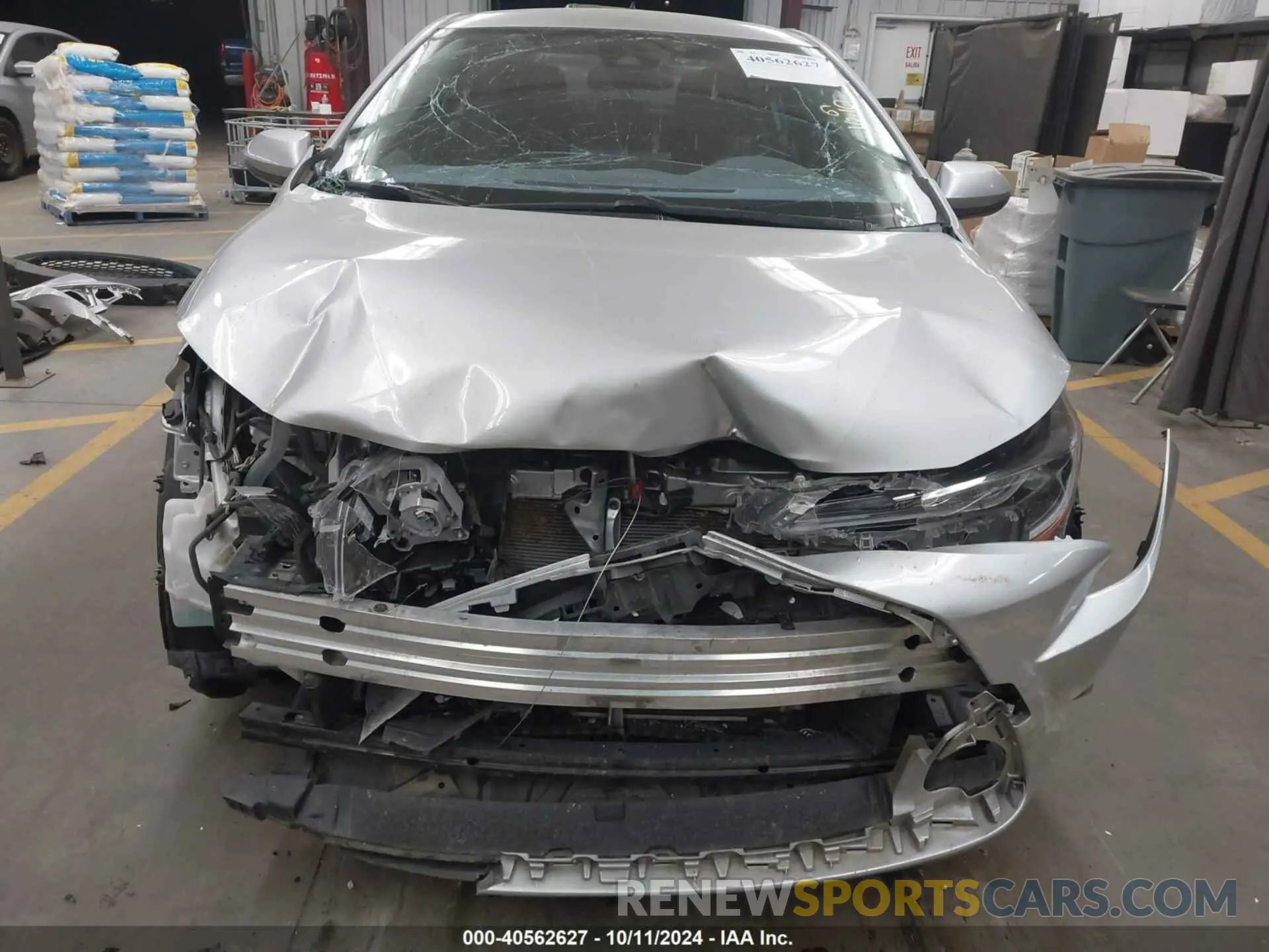 13 Photograph of a damaged car JTDEPRAE3LJ088007 TOYOTA COROLLA 2020