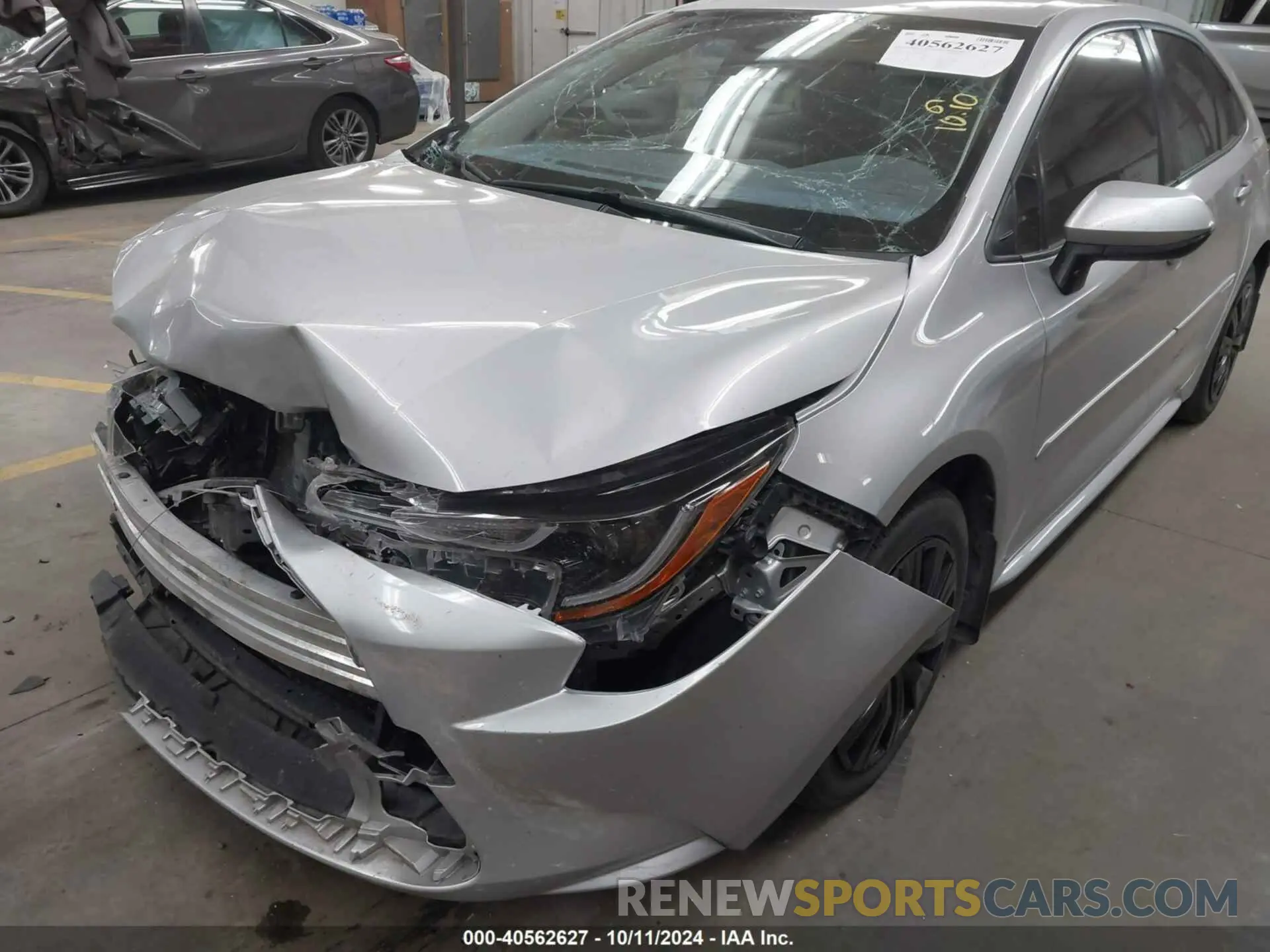 6 Photograph of a damaged car JTDEPRAE3LJ088007 TOYOTA COROLLA 2020