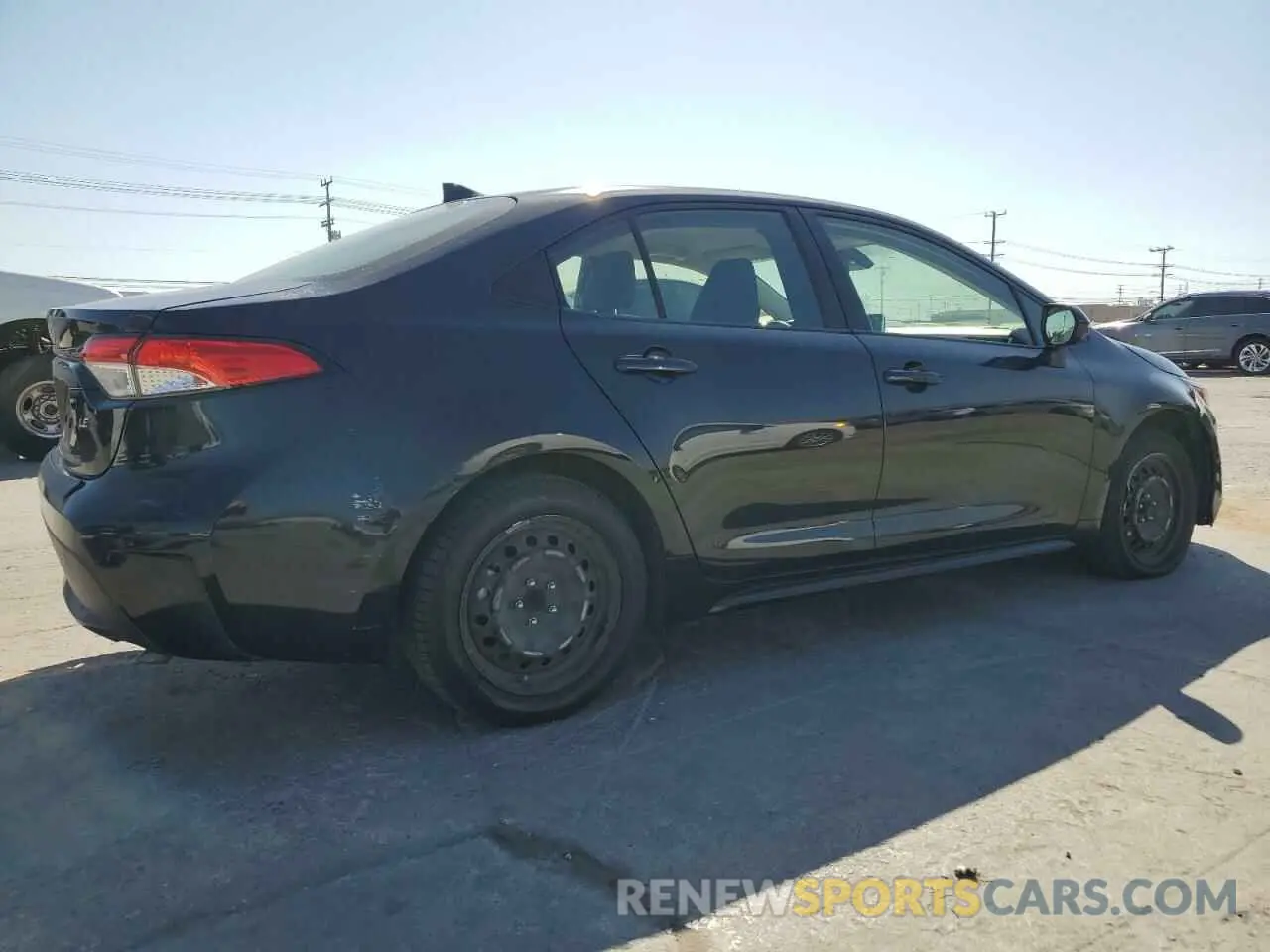 3 Photograph of a damaged car JTDEPRAE3LJ088489 TOYOTA COROLLA 2020