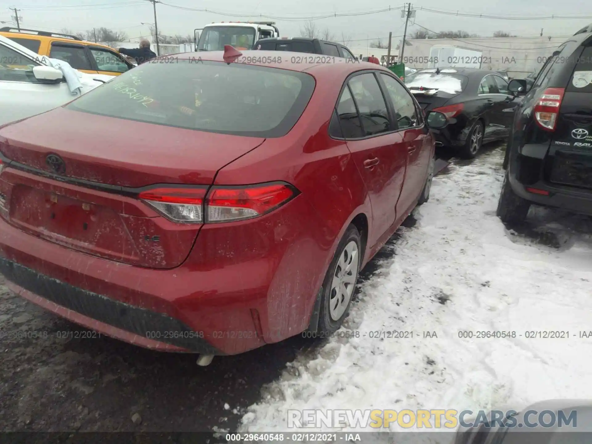 4 Photograph of a damaged car JTDEPRAE3LJ091795 TOYOTA COROLLA 2020