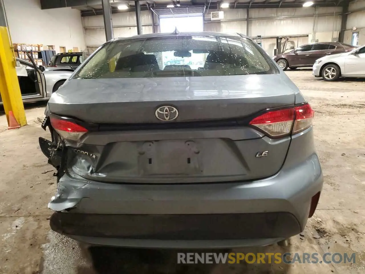 6 Photograph of a damaged car JTDEPRAE3LJ093742 TOYOTA COROLLA 2020