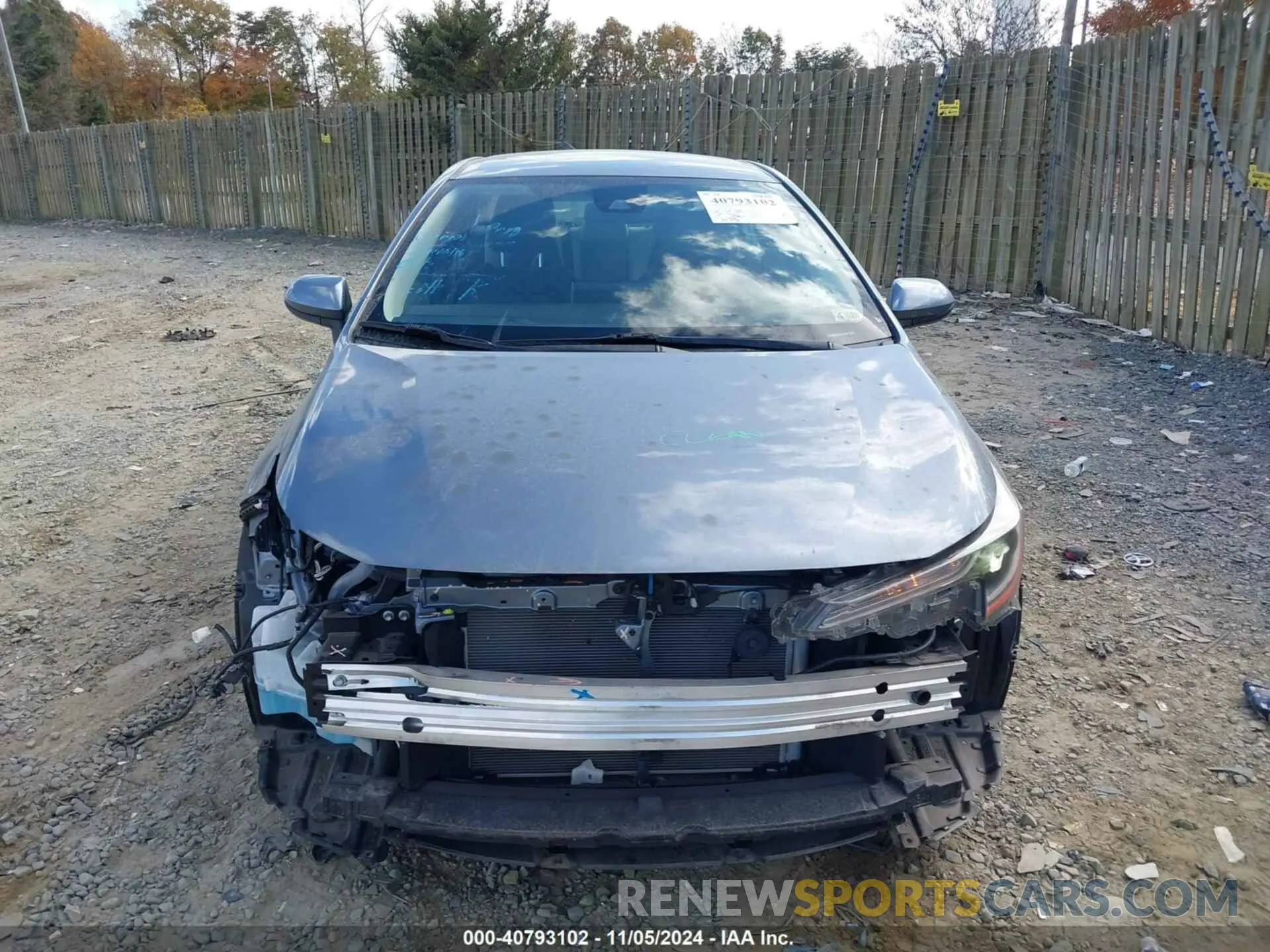 13 Photograph of a damaged car JTDEPRAE3LJ094096 TOYOTA COROLLA 2020