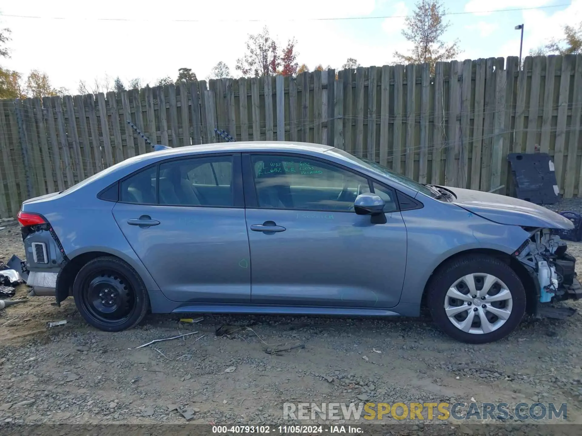 14 Photograph of a damaged car JTDEPRAE3LJ094096 TOYOTA COROLLA 2020