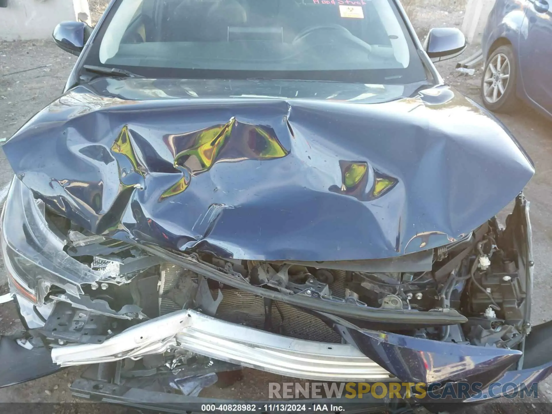 10 Photograph of a damaged car JTDEPRAE3LJ102939 TOYOTA COROLLA 2020