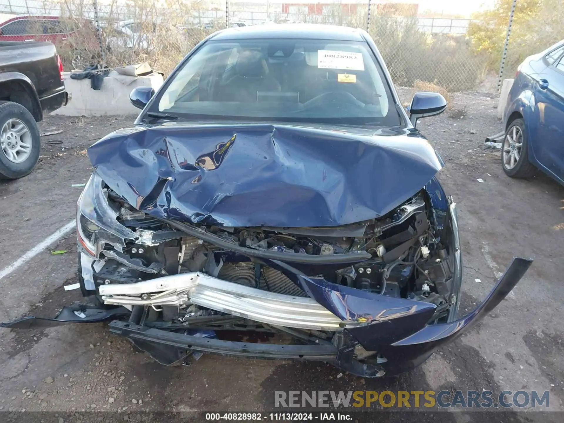 12 Photograph of a damaged car JTDEPRAE3LJ102939 TOYOTA COROLLA 2020