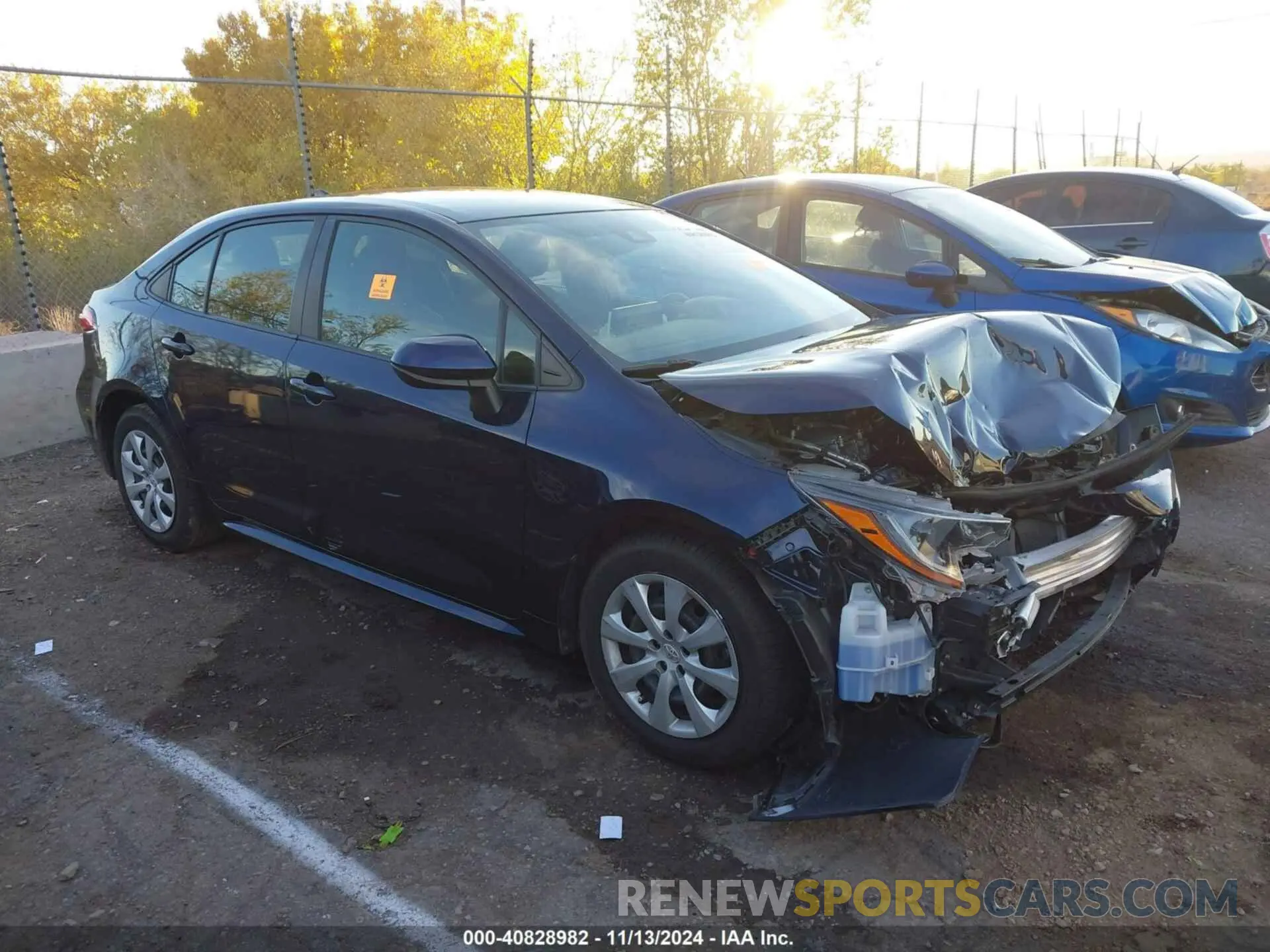 13 Photograph of a damaged car JTDEPRAE3LJ102939 TOYOTA COROLLA 2020