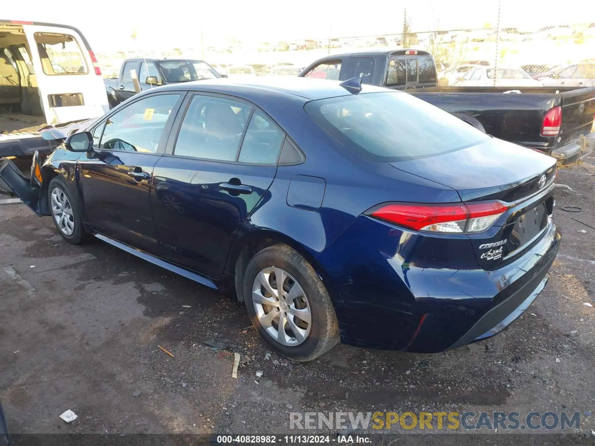 14 Photograph of a damaged car JTDEPRAE3LJ102939 TOYOTA COROLLA 2020