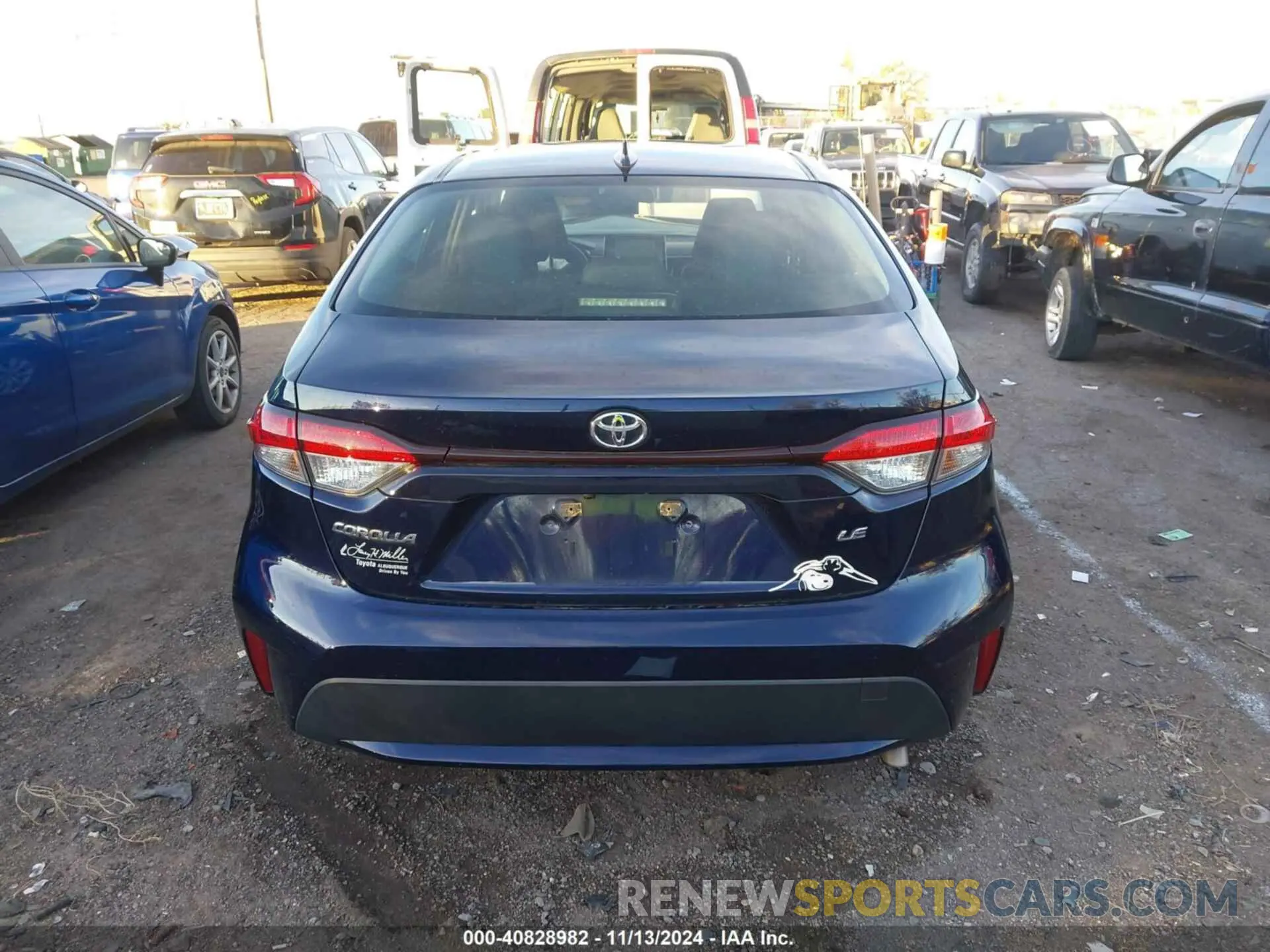 16 Photograph of a damaged car JTDEPRAE3LJ102939 TOYOTA COROLLA 2020
