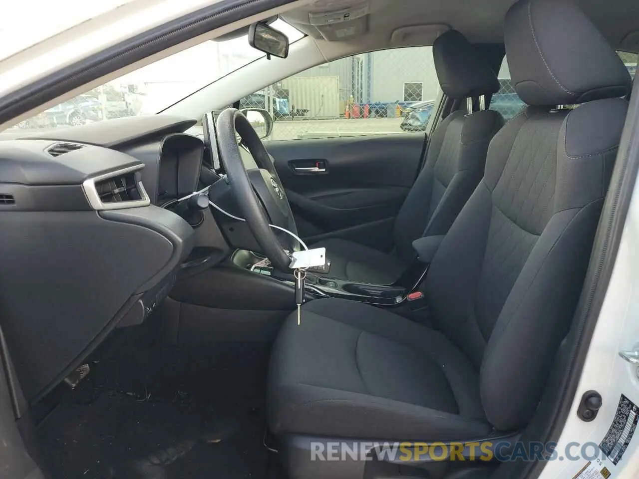 7 Photograph of a damaged car JTDEPRAE3LJ107249 TOYOTA COROLLA 2020
