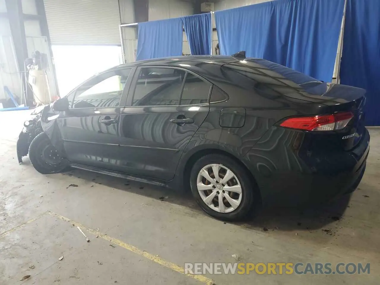 2 Photograph of a damaged car JTDEPRAE3LJ108076 TOYOTA COROLLA 2020