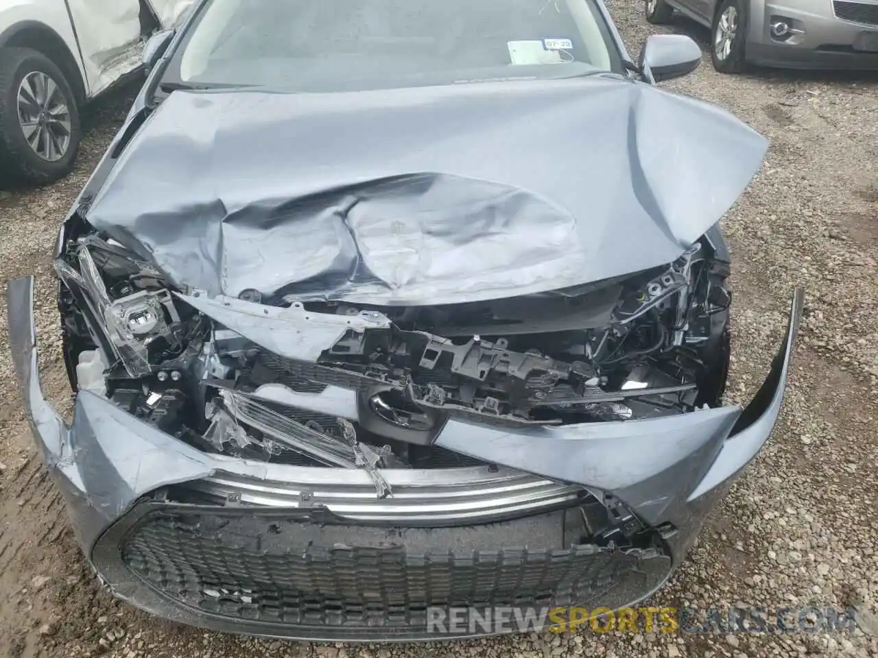 7 Photograph of a damaged car JTDEPRAE3LJ108840 TOYOTA COROLLA 2020