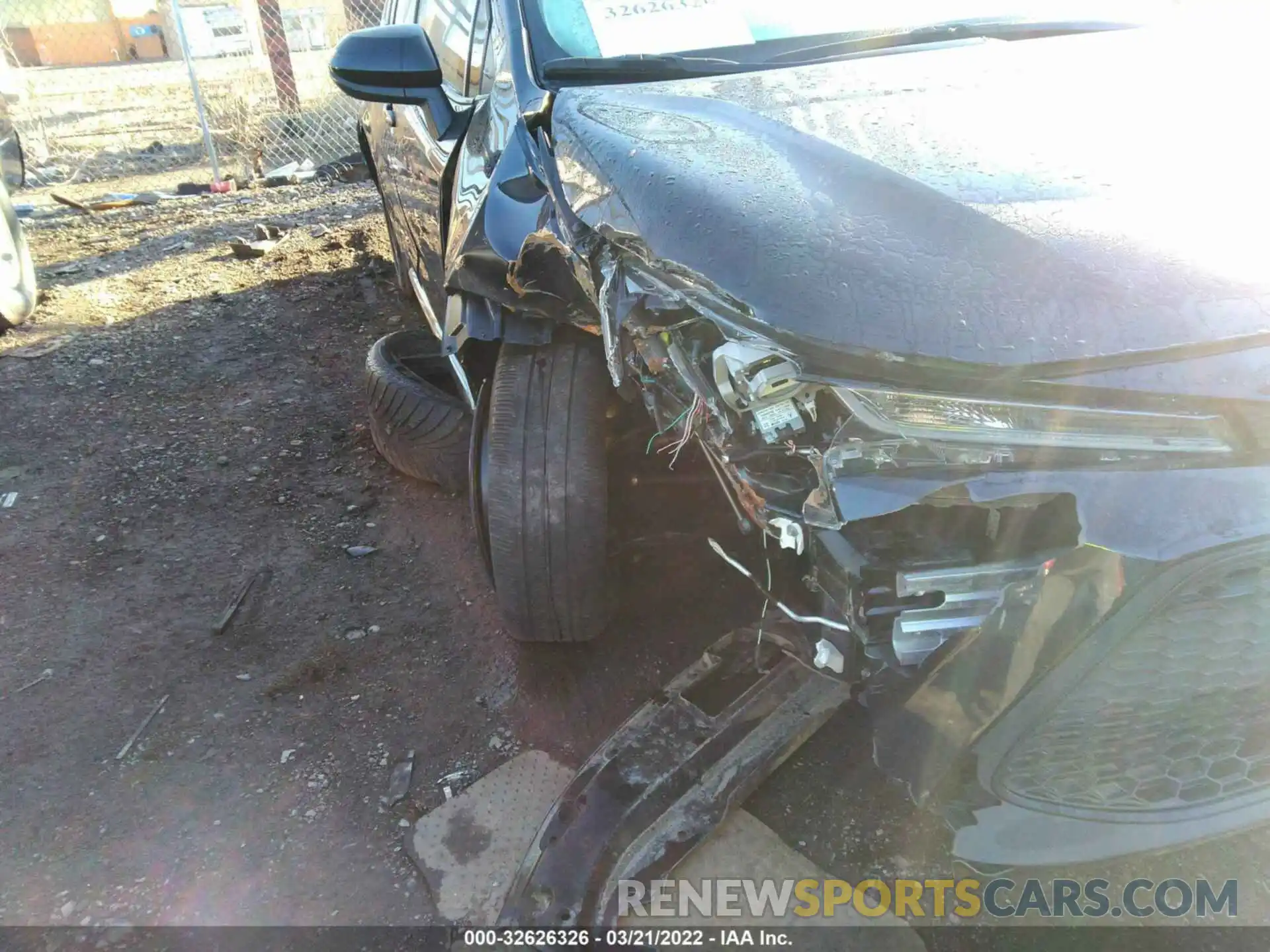 6 Photograph of a damaged car JTDEPRAE3LJ114167 TOYOTA COROLLA 2020