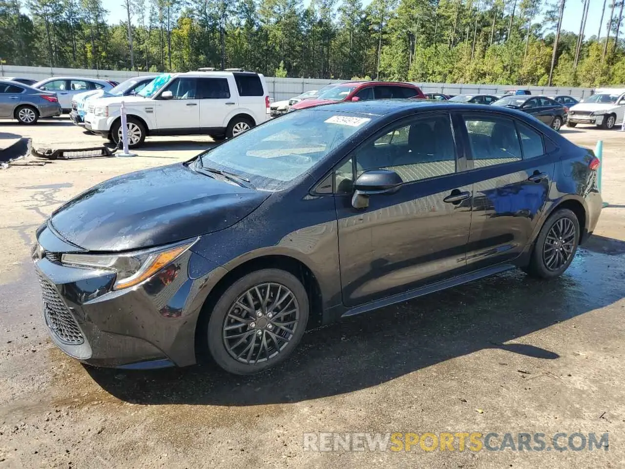 1 Photograph of a damaged car JTDEPRAE3LJ115657 TOYOTA COROLLA 2020
