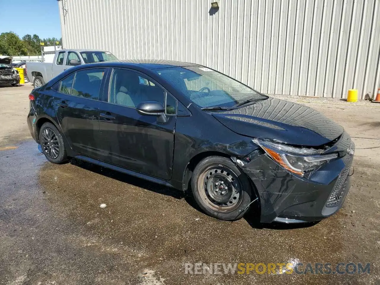 4 Photograph of a damaged car JTDEPRAE3LJ115657 TOYOTA COROLLA 2020