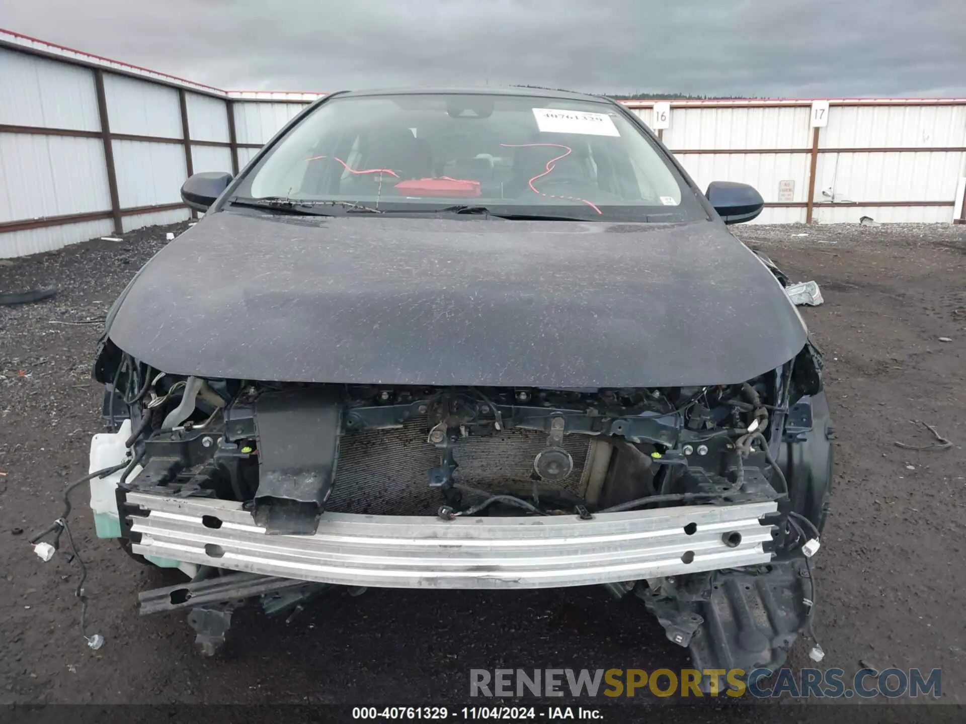 13 Photograph of a damaged car JTDEPRAE4LJ005166 TOYOTA COROLLA 2020