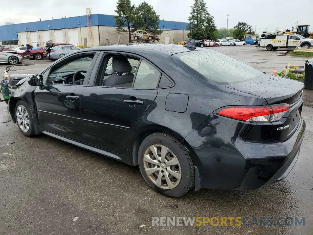 2 Photograph of a damaged car JTDEPRAE4LJ011470 TOYOTA COROLLA 2020