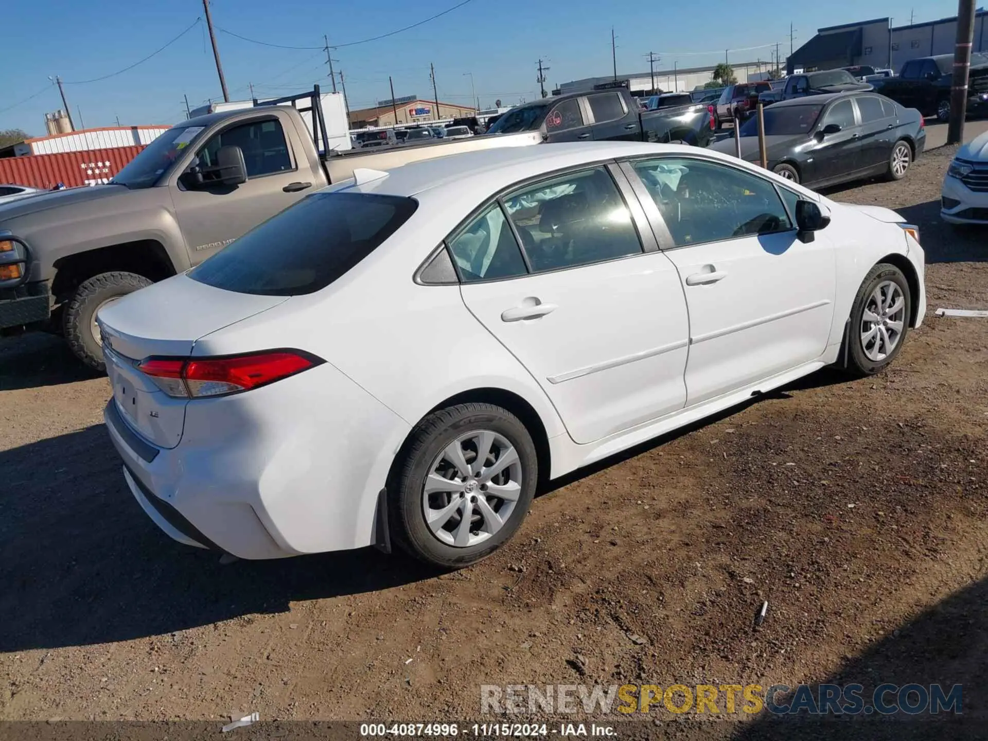 4 Photograph of a damaged car JTDEPRAE4LJ012053 TOYOTA COROLLA 2020