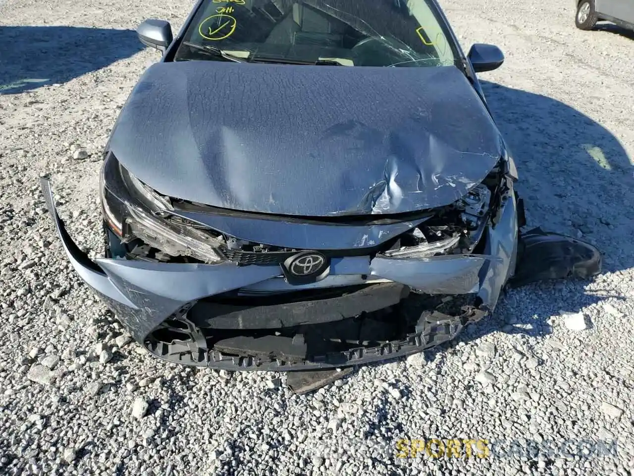 9 Photograph of a damaged car JTDEPRAE4LJ022839 TOYOTA COROLLA 2020