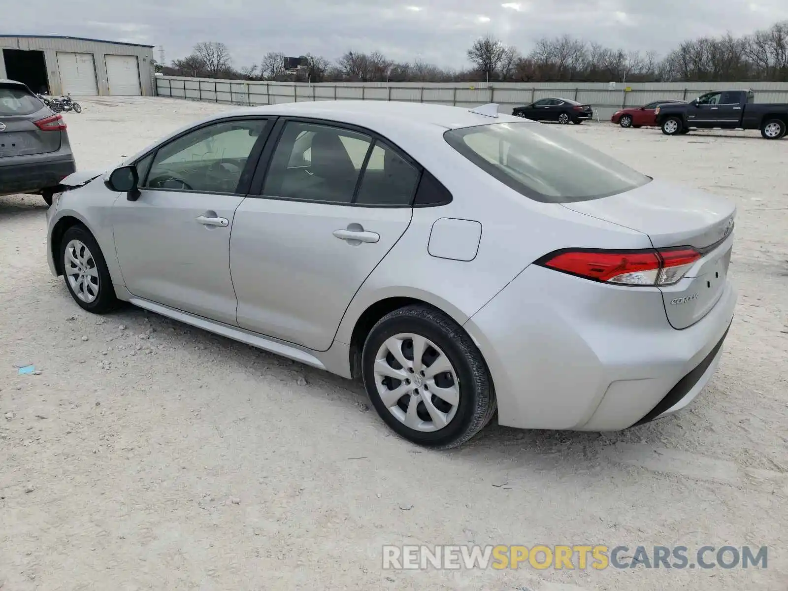 3 Photograph of a damaged car JTDEPRAE4LJ023666 TOYOTA COROLLA 2020