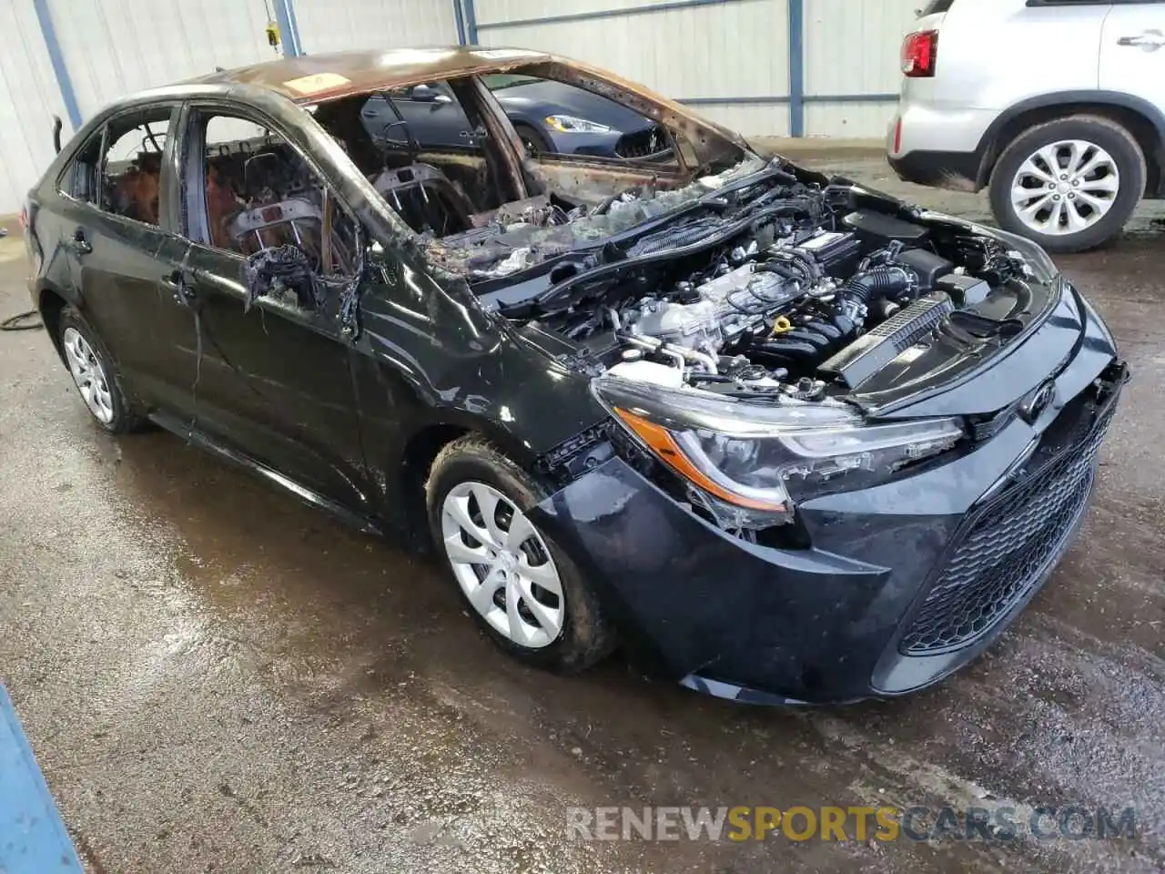 4 Photograph of a damaged car JTDEPRAE4LJ026471 TOYOTA COROLLA 2020