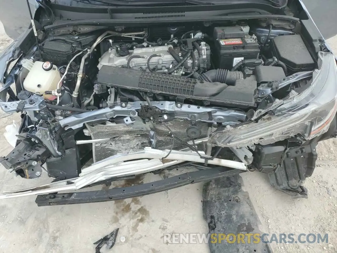 11 Photograph of a damaged car JTDEPRAE4LJ028799 TOYOTA COROLLA 2020