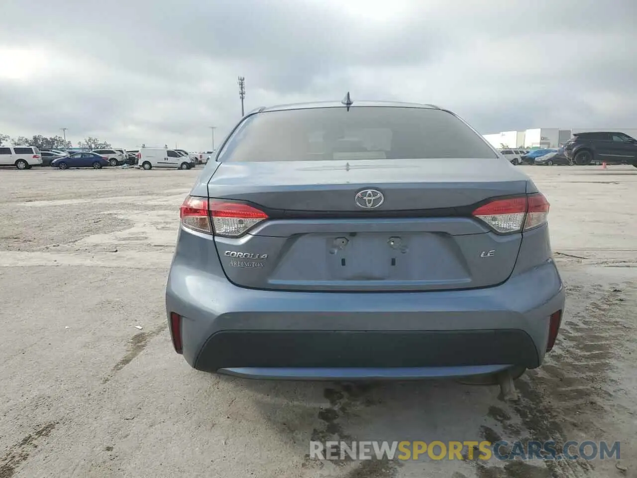 6 Photograph of a damaged car JTDEPRAE4LJ028799 TOYOTA COROLLA 2020