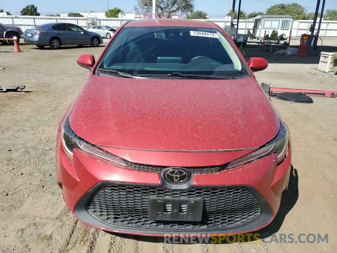 5 Photograph of a damaged car JTDEPRAE4LJ029256 TOYOTA COROLLA 2020