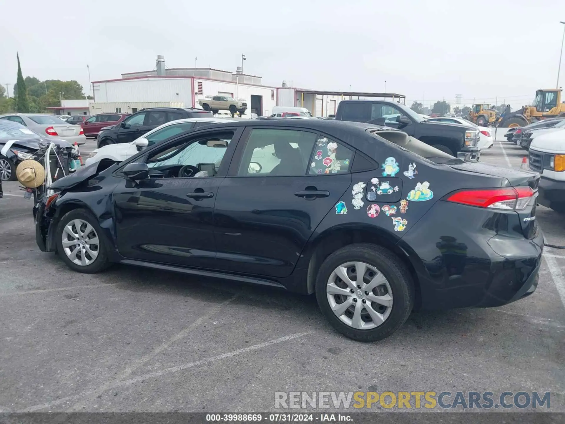 15 Photograph of a damaged car JTDEPRAE4LJ032920 TOYOTA COROLLA 2020