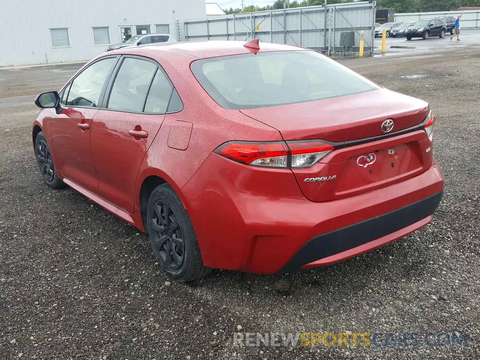 3 Photograph of a damaged car JTDEPRAE4LJ034165 TOYOTA COROLLA 2020