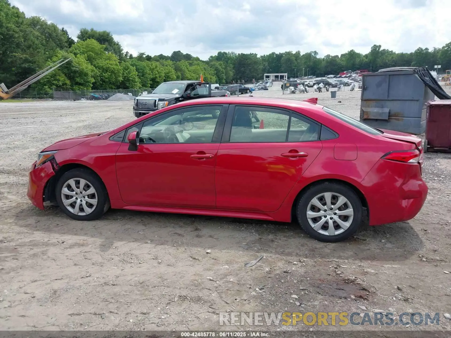 14 Photograph of a damaged car JTDEPRAE4LJ034201 TOYOTA COROLLA 2020