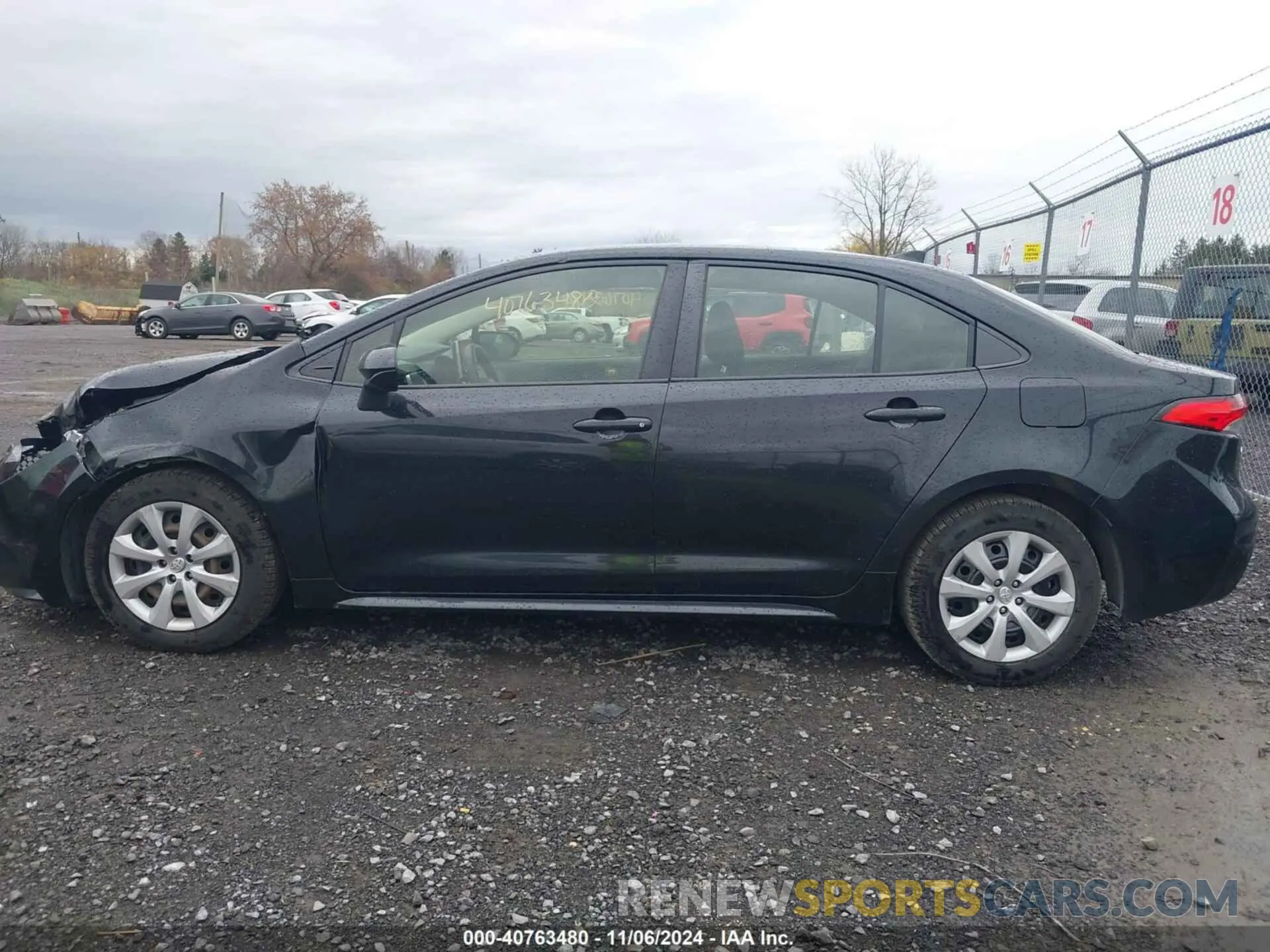 14 Photograph of a damaged car JTDEPRAE4LJ037843 TOYOTA COROLLA 2020