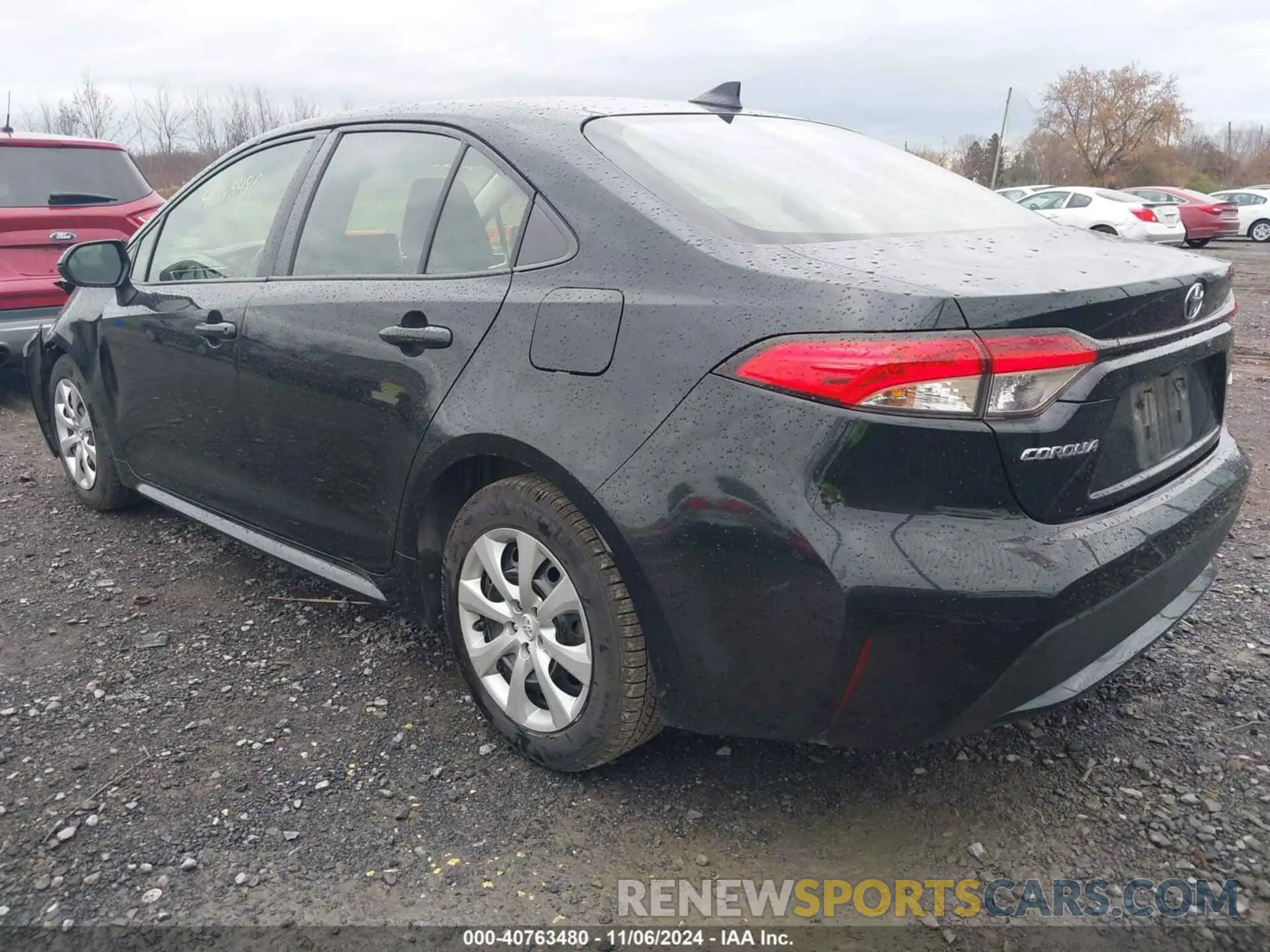 3 Photograph of a damaged car JTDEPRAE4LJ037843 TOYOTA COROLLA 2020