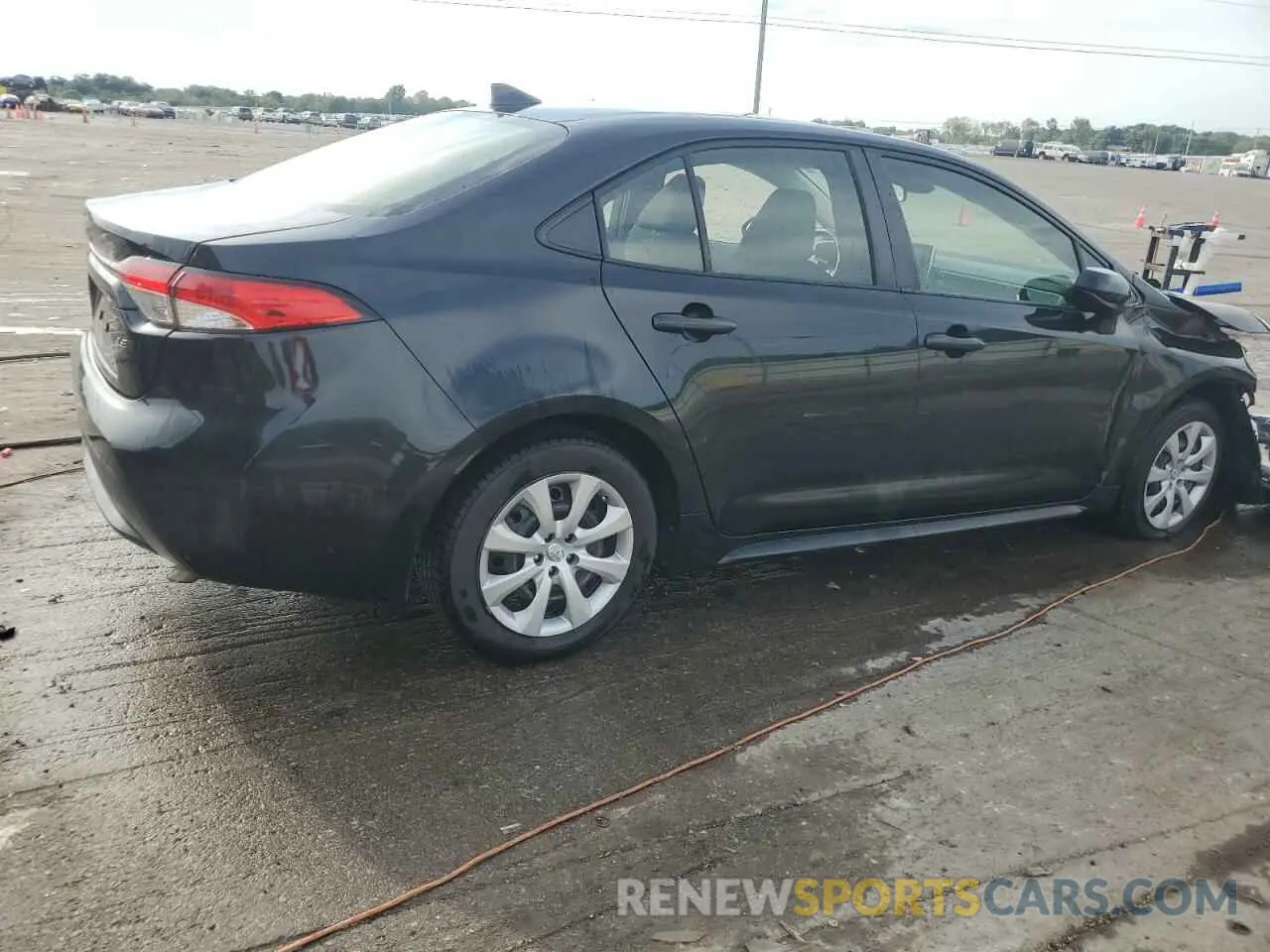 3 Photograph of a damaged car JTDEPRAE4LJ040628 TOYOTA COROLLA 2020