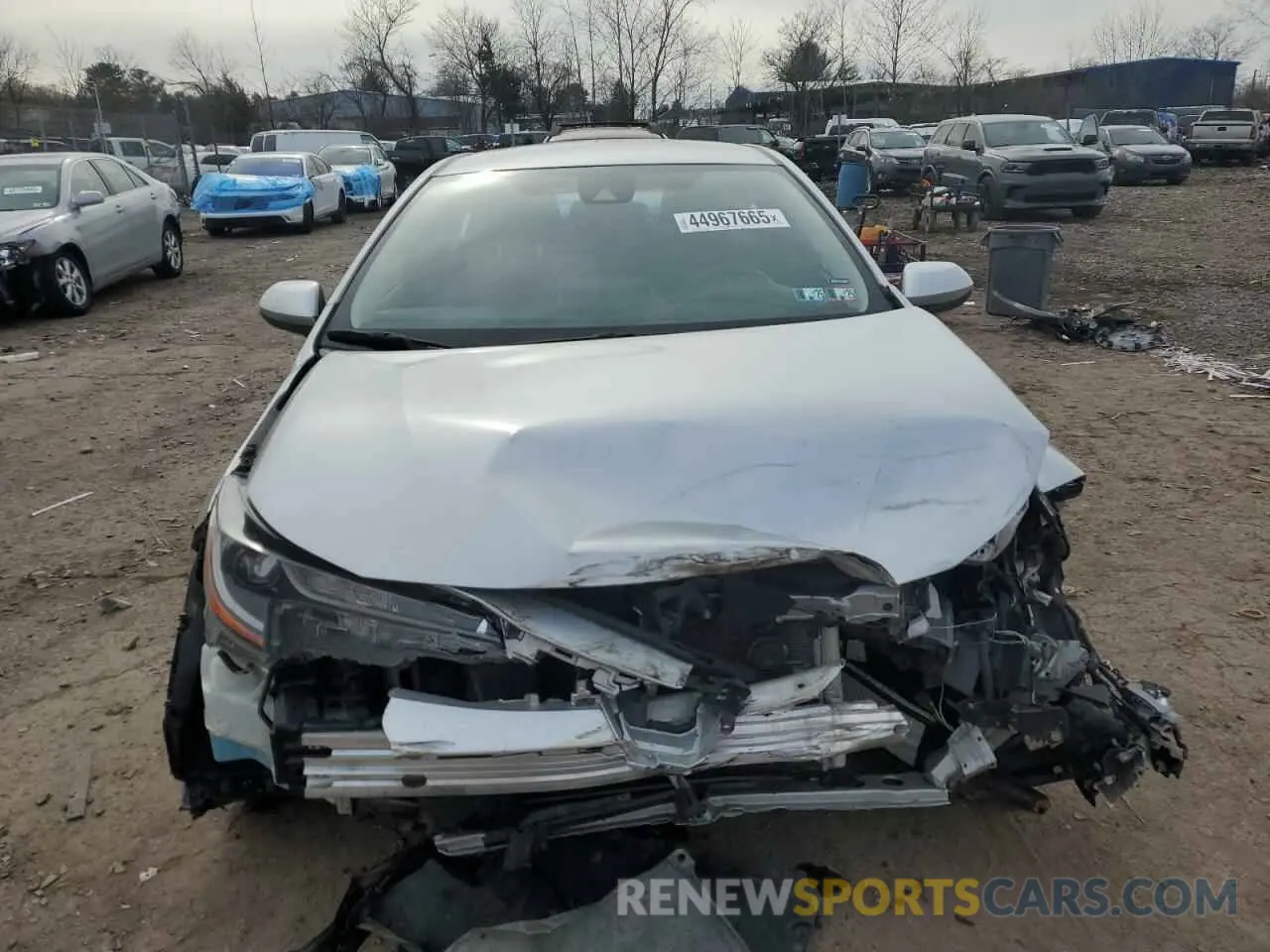 5 Photograph of a damaged car JTDEPRAE4LJ043612 TOYOTA COROLLA 2020