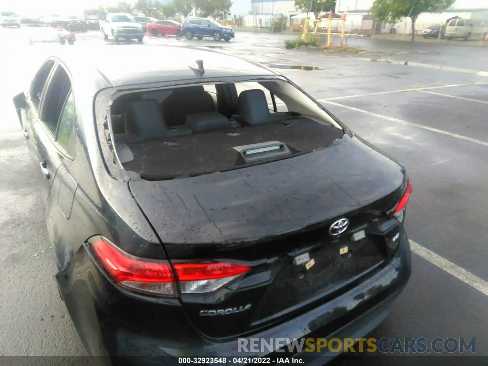 6 Photograph of a damaged car JTDEPRAE4LJ047501 TOYOTA COROLLA 2020