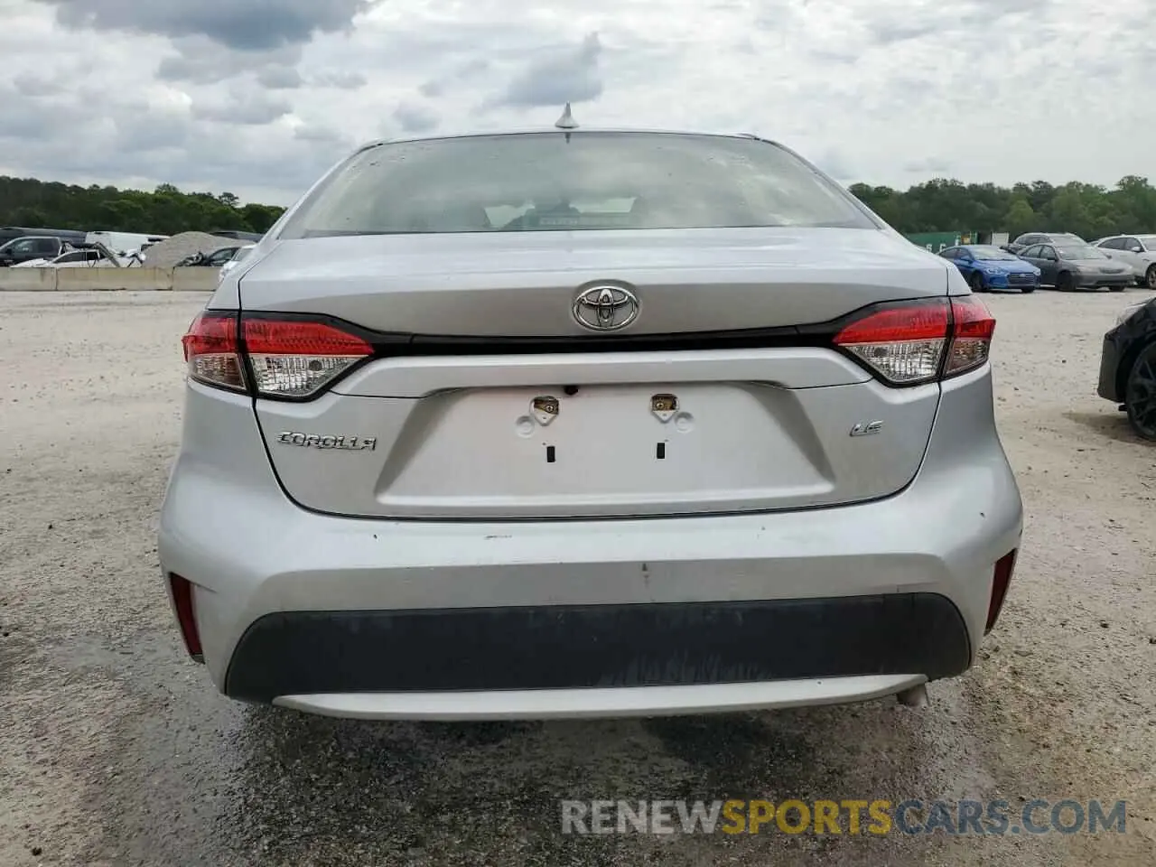 6 Photograph of a damaged car JTDEPRAE4LJ049877 TOYOTA COROLLA 2020