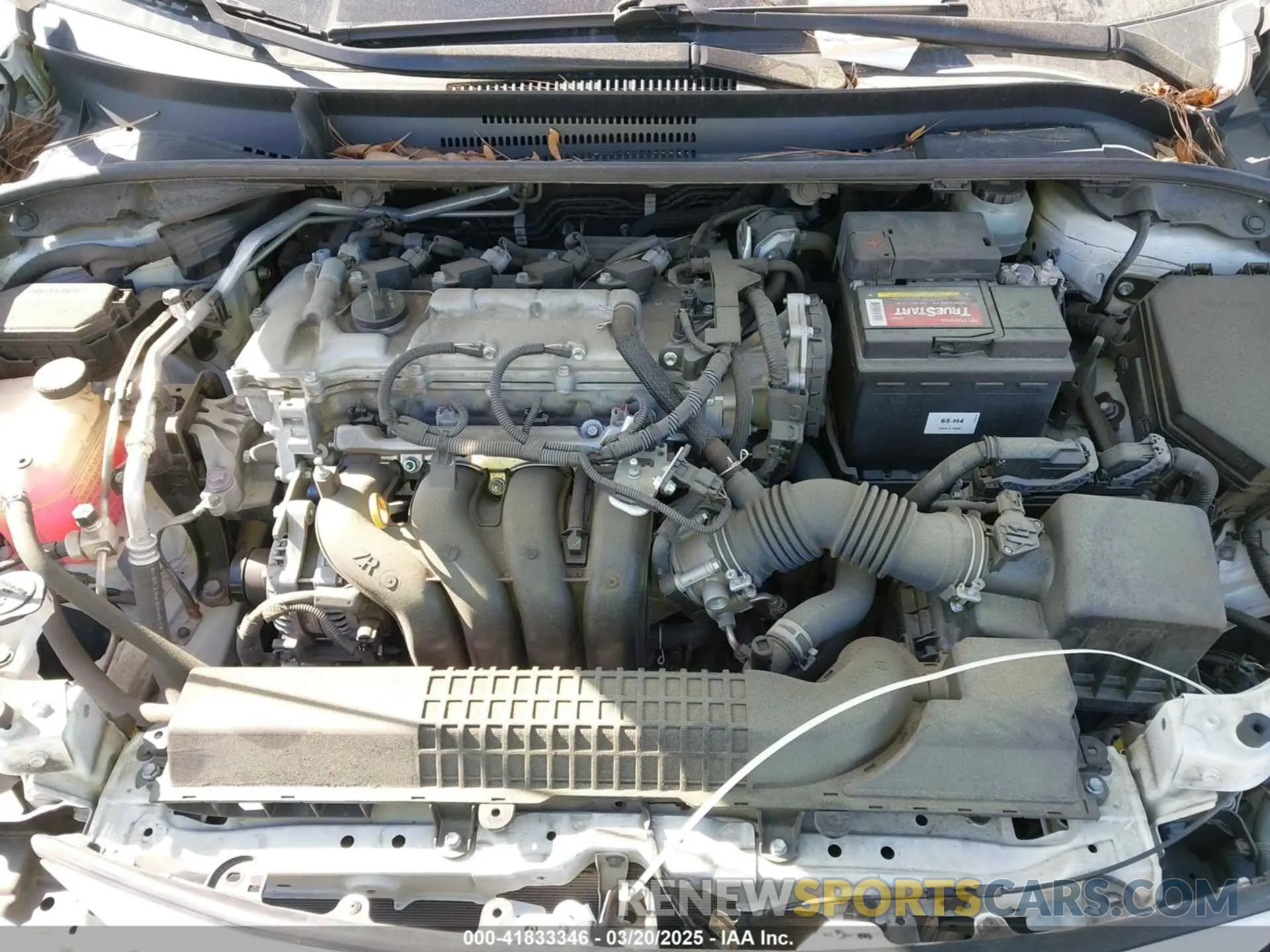 10 Photograph of a damaged car JTDEPRAE4LJ057655 TOYOTA COROLLA 2020