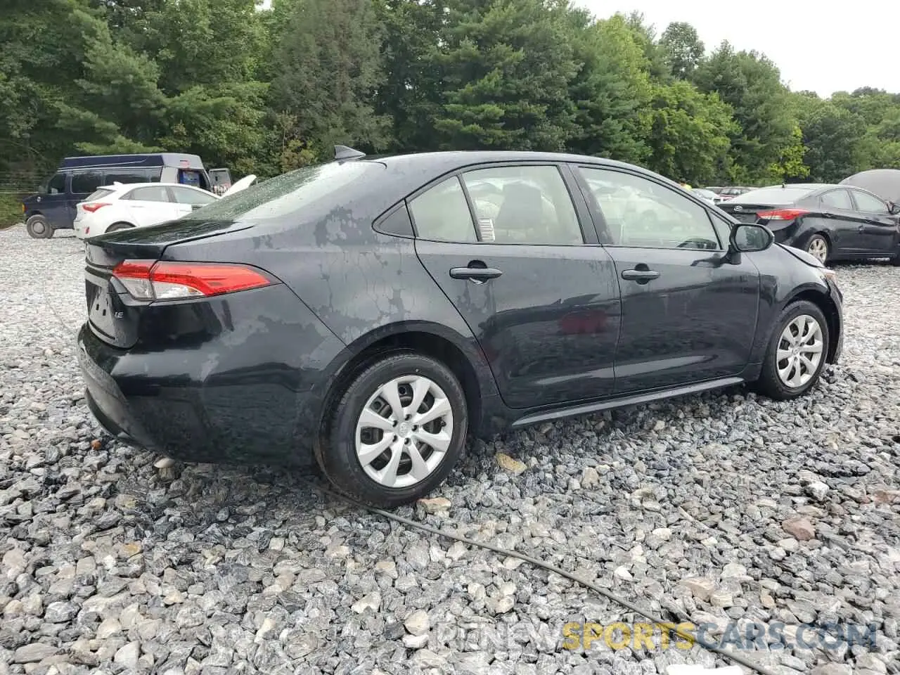3 Photograph of a damaged car JTDEPRAE4LJ061883 TOYOTA COROLLA 2020