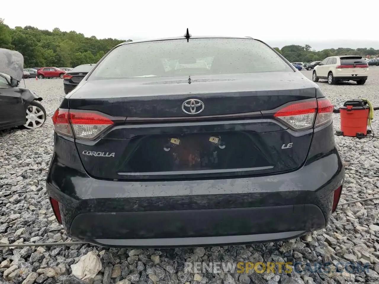 6 Photograph of a damaged car JTDEPRAE4LJ061883 TOYOTA COROLLA 2020