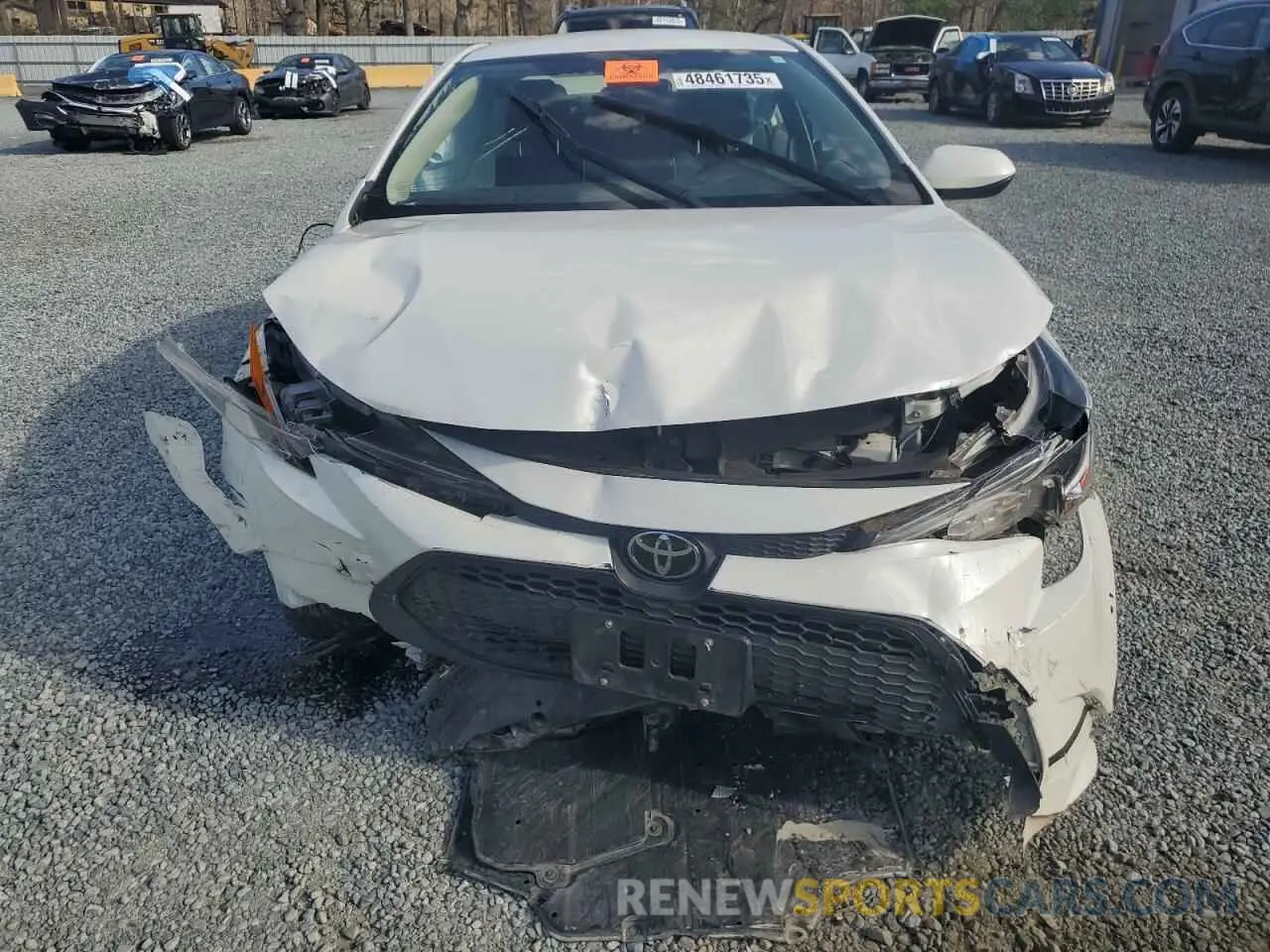 5 Photograph of a damaged car JTDEPRAE4LJ062466 TOYOTA COROLLA 2020