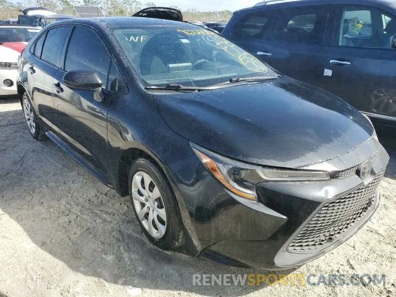 4 Photograph of a damaged car JTDEPRAE4LJ065108 TOYOTA COROLLA 2020