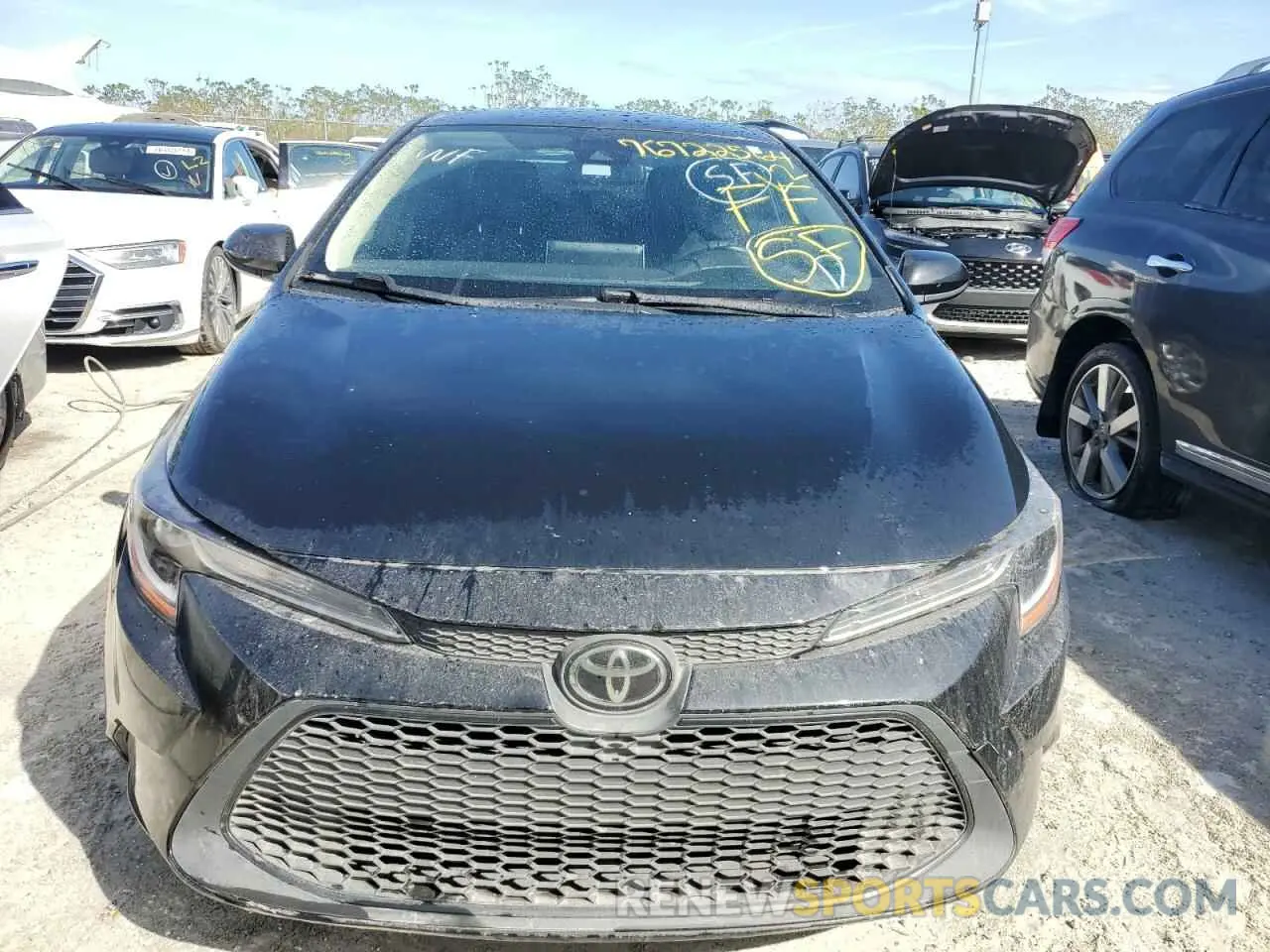 5 Photograph of a damaged car JTDEPRAE4LJ065108 TOYOTA COROLLA 2020