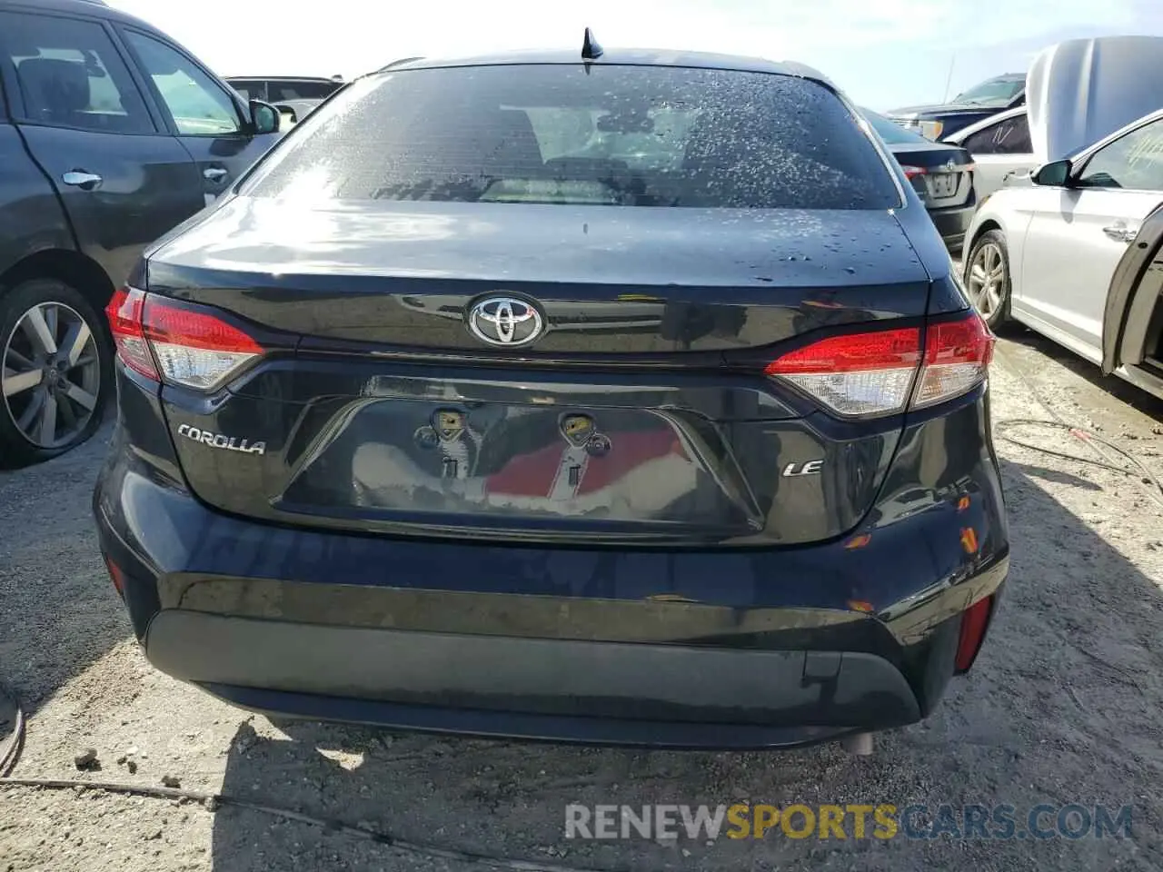 6 Photograph of a damaged car JTDEPRAE4LJ065108 TOYOTA COROLLA 2020