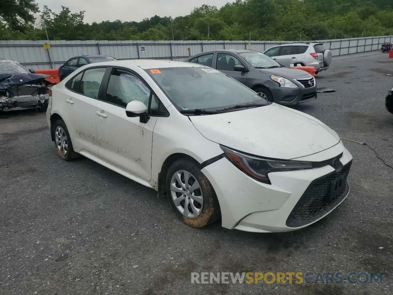 4 Photograph of a damaged car JTDEPRAE4LJ067960 TOYOTA COROLLA 2020