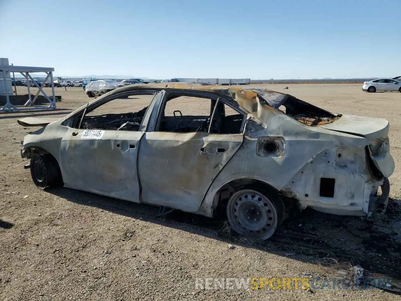 2 Photograph of a damaged car JTDEPRAE4LJ068784 TOYOTA COROLLA 2020