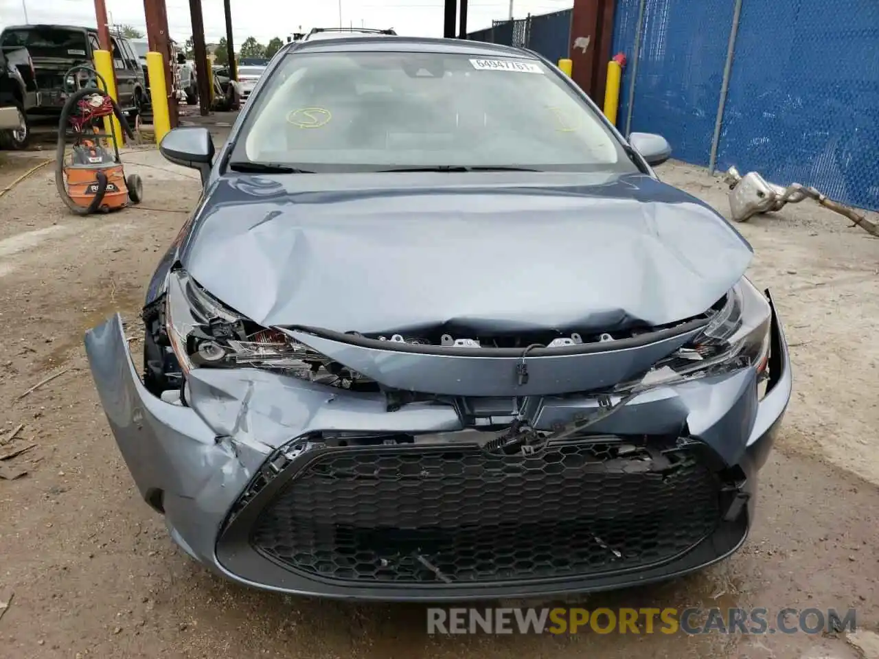 9 Photograph of a damaged car JTDEPRAE4LJ069353 TOYOTA COROLLA 2020