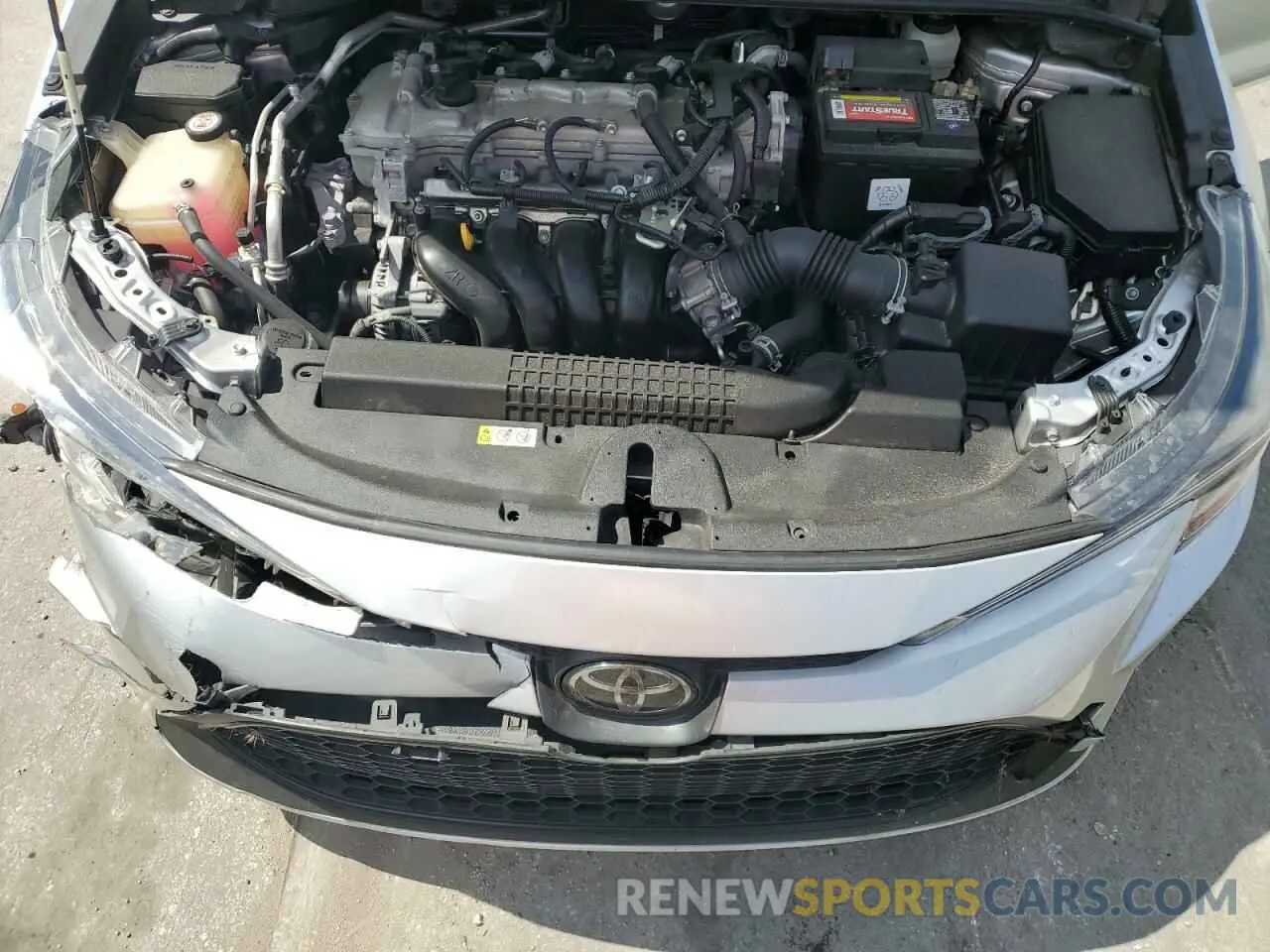 11 Photograph of a damaged car JTDEPRAE4LJ069370 TOYOTA COROLLA 2020