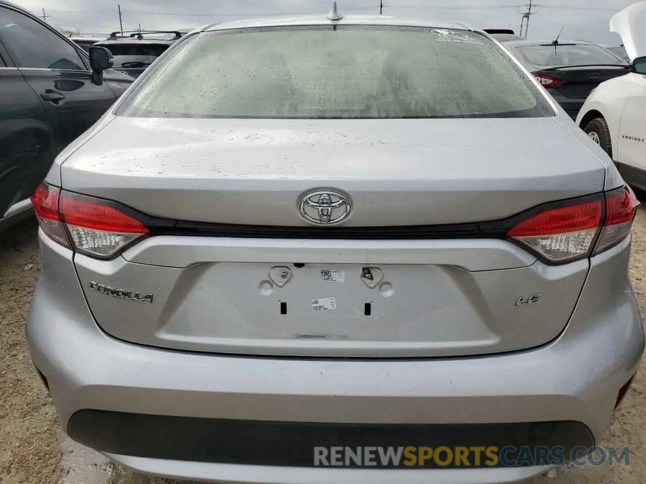 6 Photograph of a damaged car JTDEPRAE4LJ069661 TOYOTA COROLLA 2020
