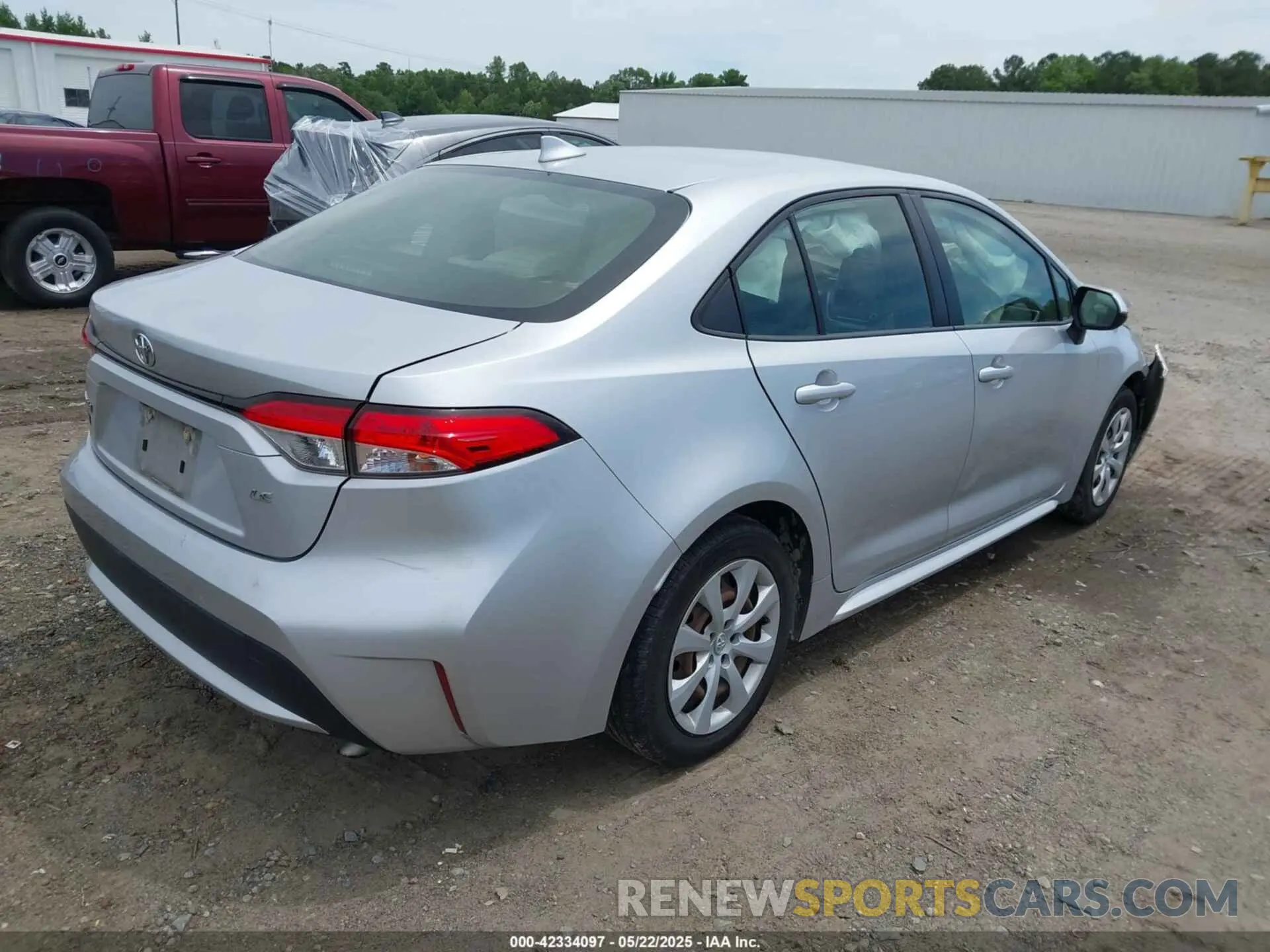 4 Photograph of a damaged car JTDEPRAE4LJ071751 TOYOTA COROLLA 2020