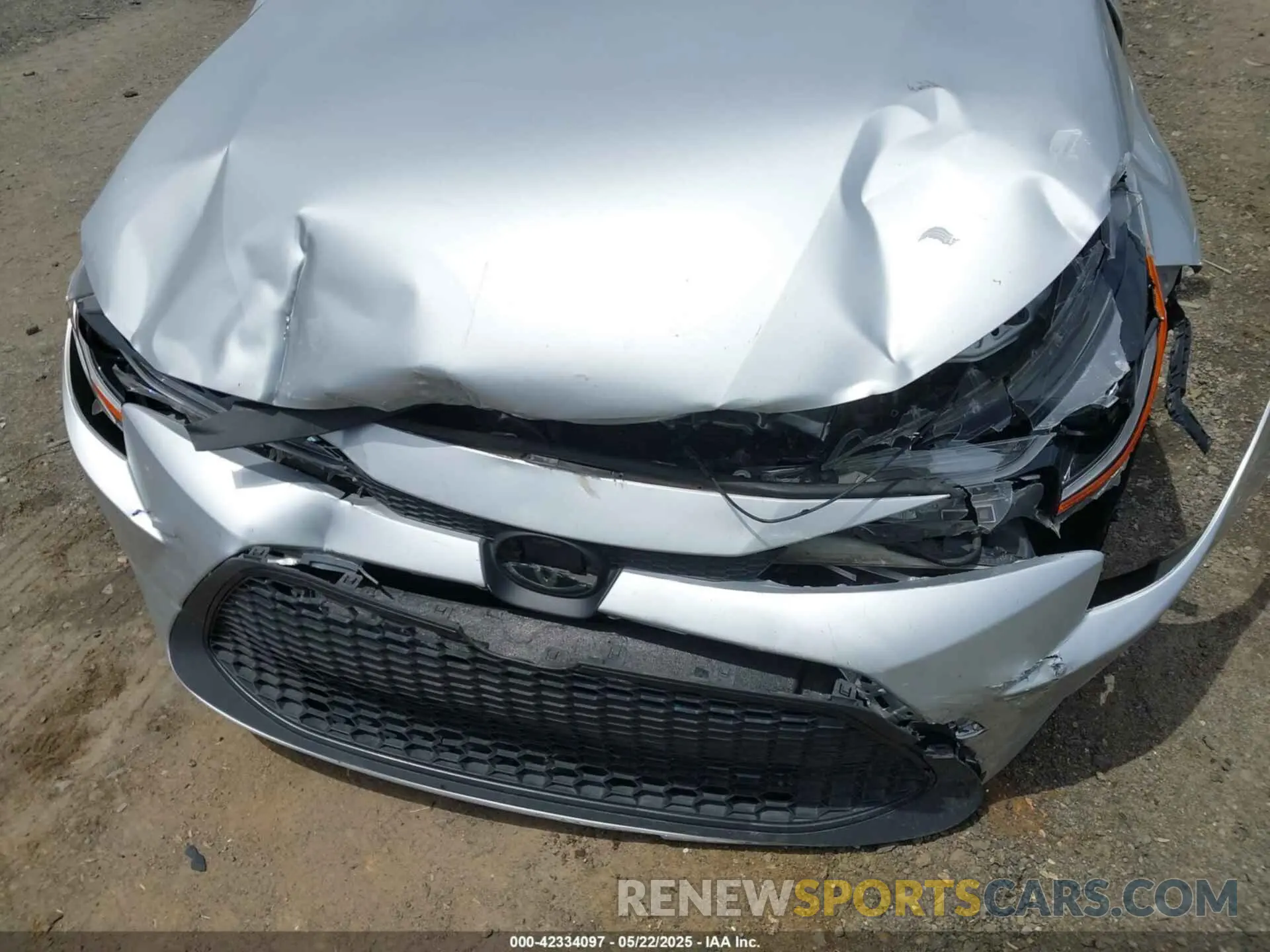 6 Photograph of a damaged car JTDEPRAE4LJ071751 TOYOTA COROLLA 2020
